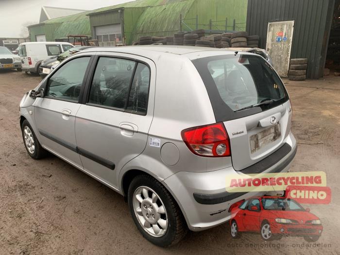 Hyundai Getz 1.3i 12V Sloopvoertuig (2002, Grijs)