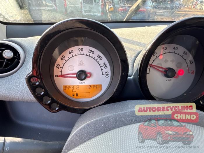 Smart Forfour 1.0 12V Sloopvoertuig (2006, Zwart)