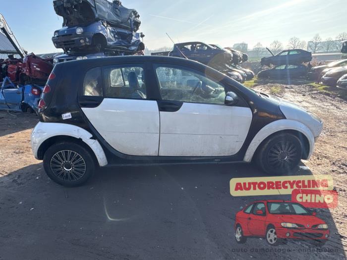 Smart Forfour 1.0 12V Sloopvoertuig (2006, Zwart)