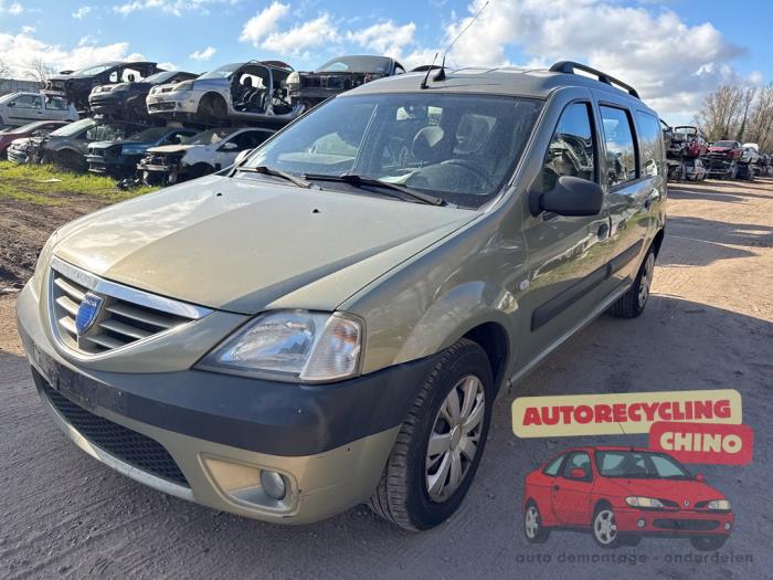 Dacia Logan MCV 1.6 16V Sloopvoertuig (2008, Beige)