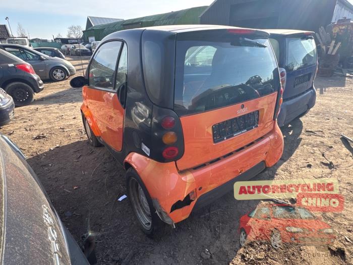 Smart City-Coupé 0.6 Turbo i.c. Smart&Pulse Sloopvoertuig (1999, Zwart, Oranje)