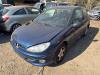 Peugeot 206 1.4 XR,XS,XT,Gentry Sloopvoertuig (2006, Blauw)
