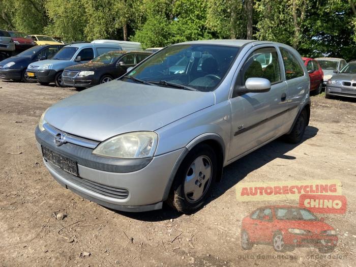 Opel Corsa C 1.2 16V Sloopvoertuig (2004, Grijs)