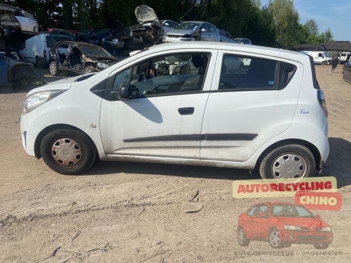 Chevrolet Spark 1.0 16V Sloopvoertuig (2012, Wit)