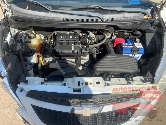 Chevrolet Spark 1.0 16V Sloopvoertuig (2012, Wit)