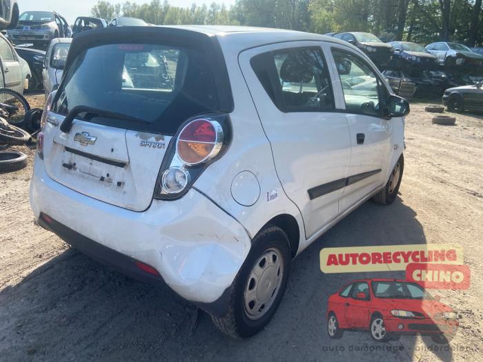 Chevrolet Spark 1.0 16V Sloopvoertuig (2012, Wit)