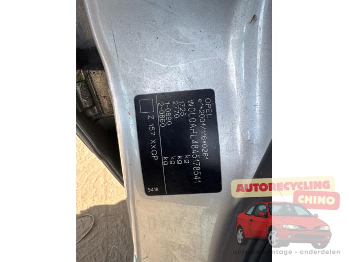 Opel Astra H 1.4 16V Twinport Sloopvoertuig (2004, Grijs)