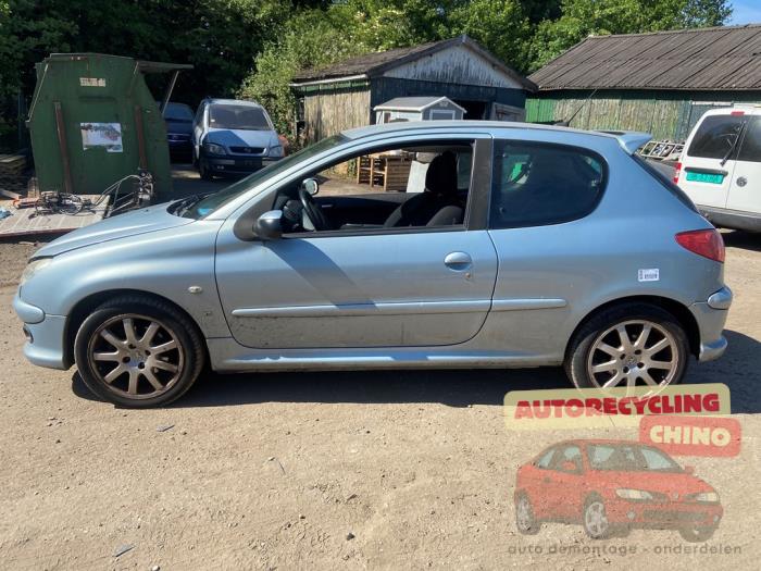 Peugeot 206 1.4 16V Sloopvoertuig (2005, Grijs)