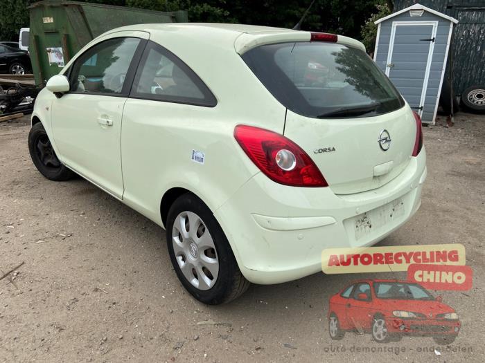 Opel Corsa D 1.0 Sloopvoertuig (2011, Groen)