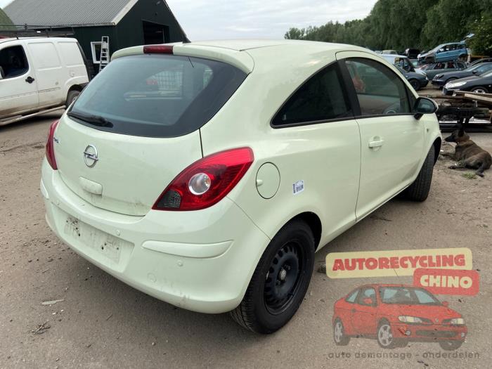 Opel Corsa D 1.0 Sloopvoertuig (2011, Groen)