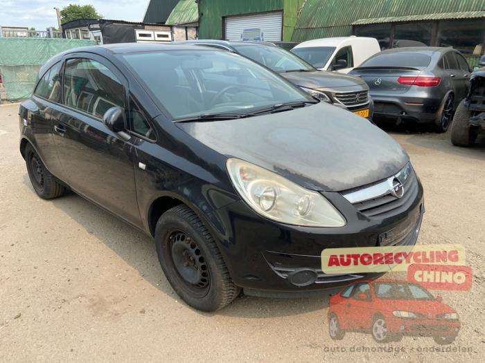 Opel Corsa D 1.0 Sloopvoertuig (2008, Zwart)