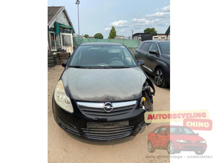 Opel Corsa D 1.0 Sloopvoertuig (2008, Zwart)