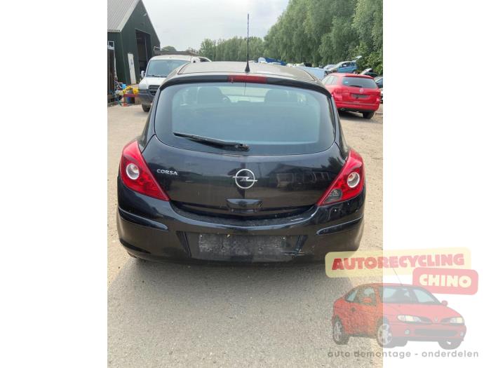 Opel Corsa D 1.0 Sloopvoertuig (2008, Zwart)