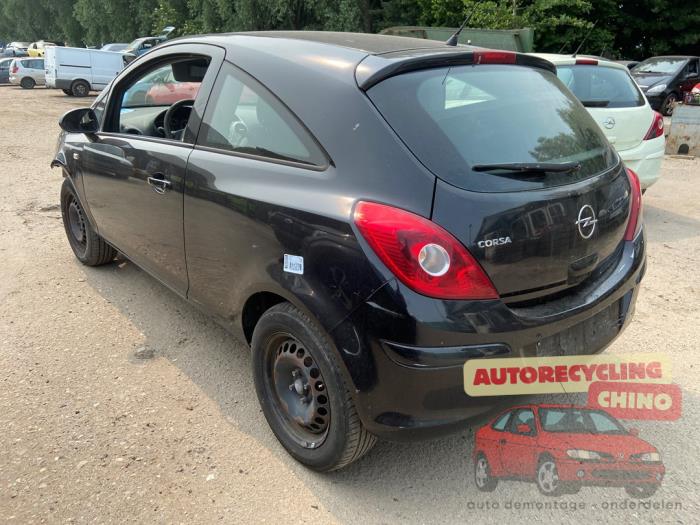 Opel Corsa D 1.0 Sloopvoertuig (2008, Zwart)
