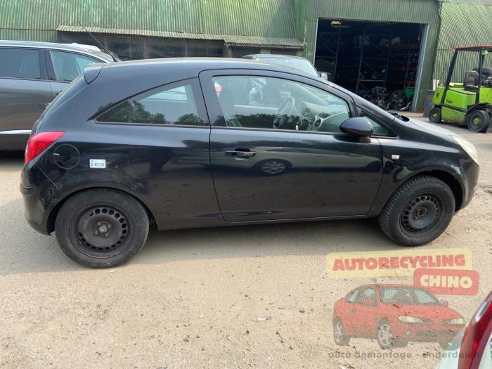 Opel Corsa D 1.0 Sloopvoertuig (2008, Zwart)