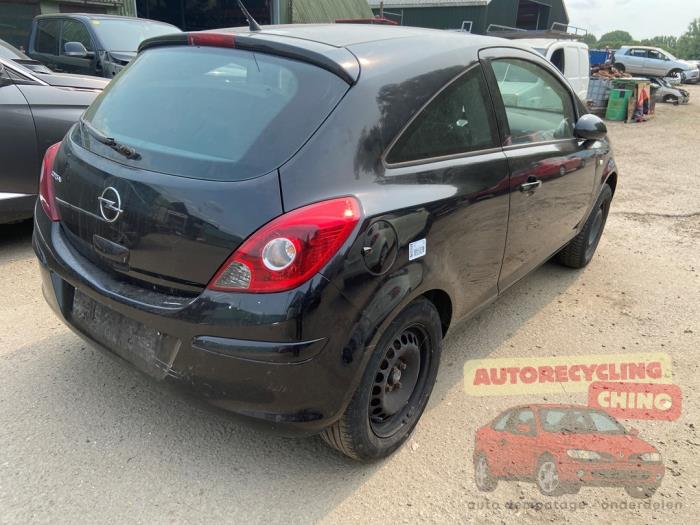 Opel Corsa D 1.0 Sloopvoertuig (2008, Zwart)