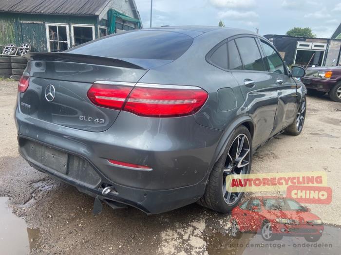 Mercedes GLC Coupé AMG 3.0 43 AMG V6 Turbo 4-Matic Sloopvoertuig (2019, Grijs)