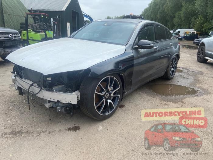 Mercedes GLC Coupé AMG 3.0 43 AMG V6 Turbo 4-Matic Sloopvoertuig (2019, Grijs)