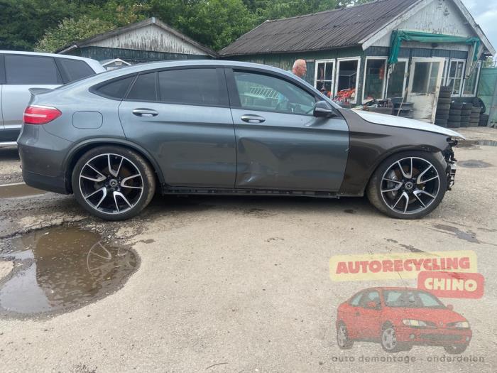 Mercedes GLC Coupé AMG 3.0 43 AMG V6 Turbo 4-Matic Sloopvoertuig (2019, Grijs)