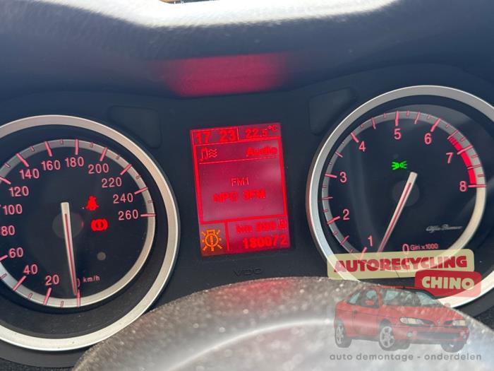 Alfa Romeo 159 Sportwagon 2.2 JTS 16V Sloopvoertuig (2007, Grijs)