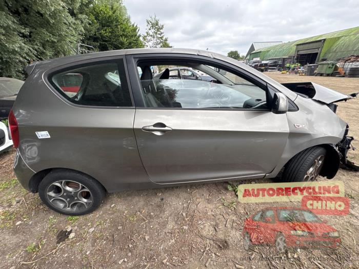 Kia Picanto 1.0 12V Sloopvoertuig (2013, Grijs)