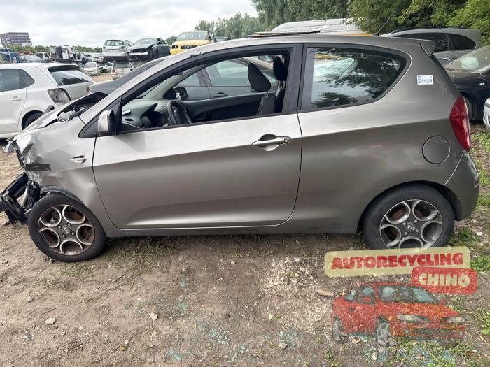 Kia Picanto 1.0 12V Sloopvoertuig (2013, Grijs)