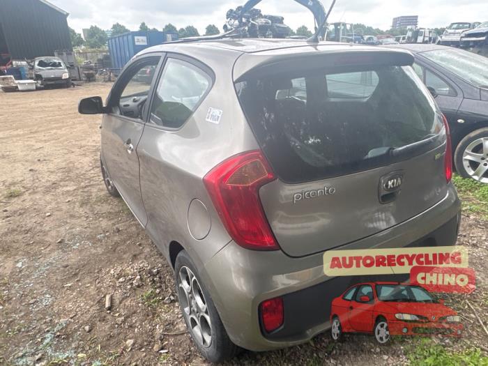 Kia Picanto 1.0 12V Sloopvoertuig (2013, Grijs)