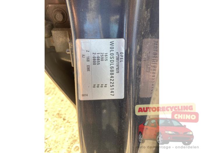 Opel Corsa D 1.4 16V Twinport Sloopvoertuig (2008, Grijs)