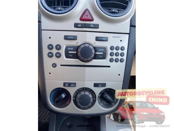 Opel Corsa D 1.4 16V Twinport Sloopvoertuig (2008, Grijs)