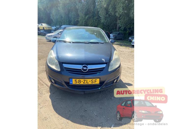 Opel Corsa D 1.4 16V Twinport Sloopvoertuig (2008, Grijs)