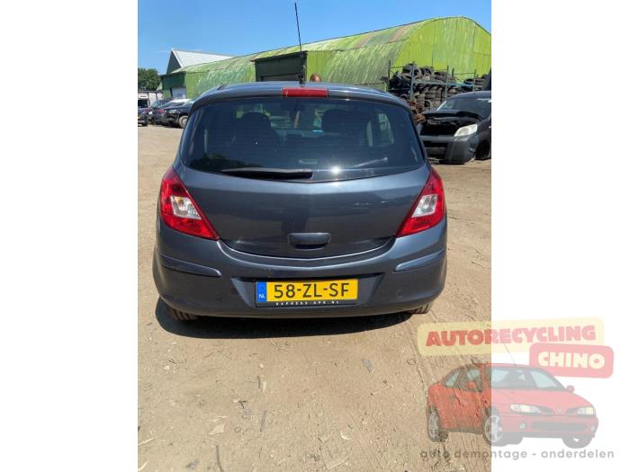 Opel Corsa D 1.4 16V Twinport Sloopvoertuig (2008, Grijs)