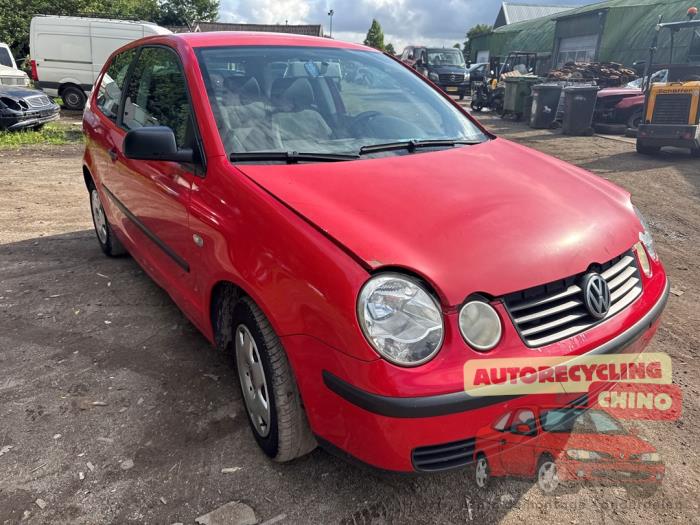 Volkswagen Polo IV 1.2 12V Sloopvoertuig (2002, Rood)