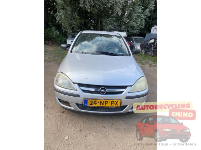 Opel Corsa C 1.0 12V Twin Port Sloopvoertuig (2004, Grijs)