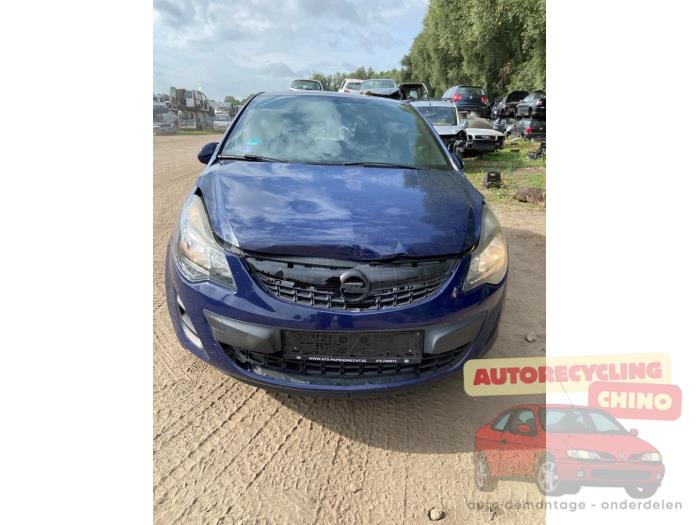 Opel Corsa D 1.0 Sloopvoertuig (2013, Blauw)