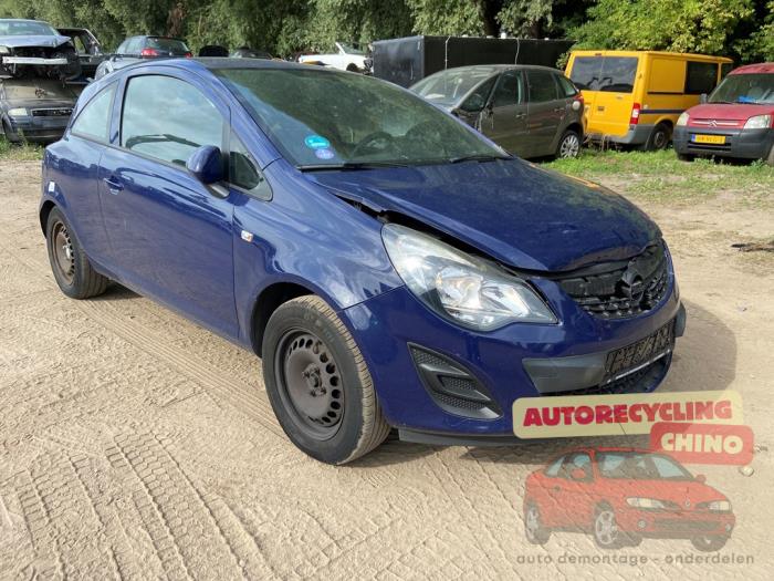 Opel Corsa D 1.0 Sloopvoertuig (2013, Blauw)