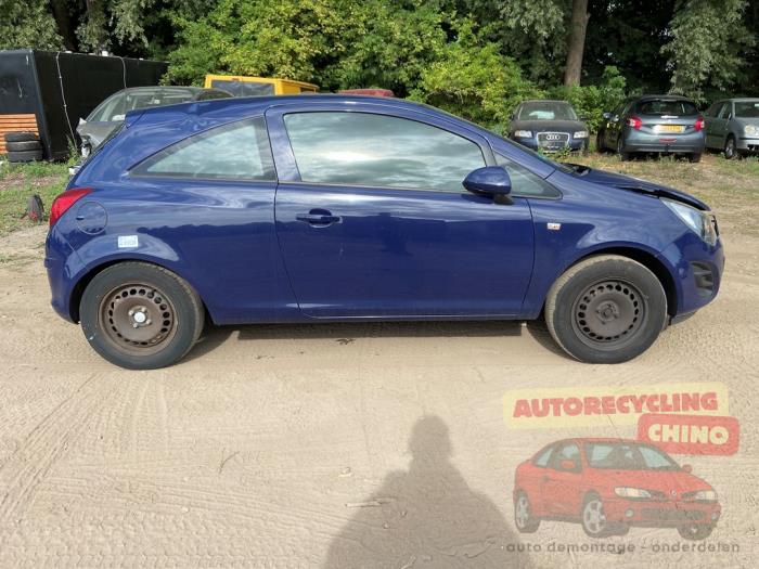 Opel Corsa D 1.0 Sloopvoertuig (2013, Blauw)