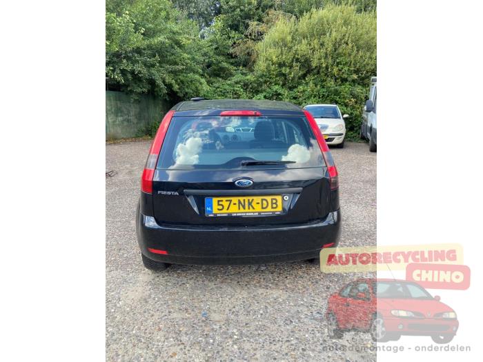 Ford Fiesta 5 1.4 16V Sloopvoertuig (2003, Zwart)