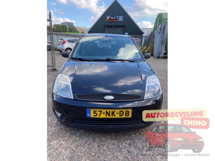 Ford Fiesta 5 1.4 16V Sloopvoertuig (2003, Zwart)