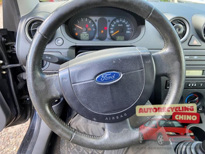 Ford Fiesta 5 1.4 16V Sloopvoertuig (2003, Zwart)