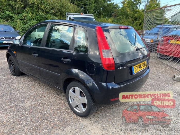 Ford Fiesta 5 1.4 16V Sloopvoertuig (2003, Zwart)