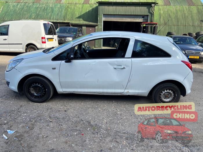Opel Corsa D 1.2 16V Sloopvoertuig (2009, Wit)