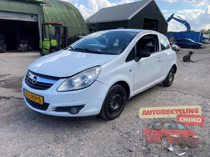 Opel Corsa D 1.2 16V Sloopvoertuig (2009, Wit)