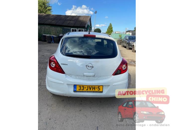 Opel Corsa D 1.2 16V Sloopvoertuig (2009, Wit)