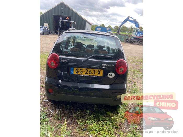 Chevrolet Matiz 1.0 Sloopvoertuig (2008, Zwart)