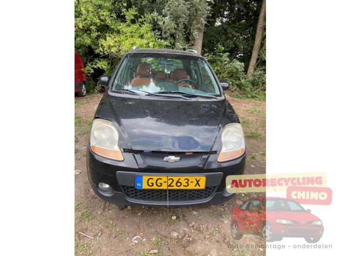 Chevrolet Matiz 1.0 Sloopvoertuig (2008, Zwart)