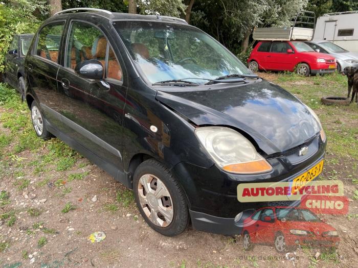 Chevrolet Matiz 1.0 Sloopvoertuig (2008, Zwart)