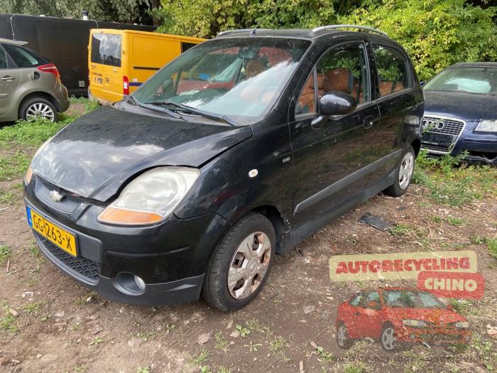 Chevrolet Matiz 1.0 Sloopvoertuig (2008, Zwart)