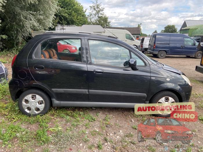 Chevrolet Matiz 1.0 Sloopvoertuig (2008, Zwart)