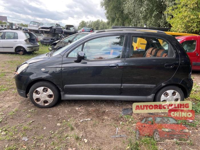 Chevrolet Matiz 1.0 Sloopvoertuig (2008, Zwart)