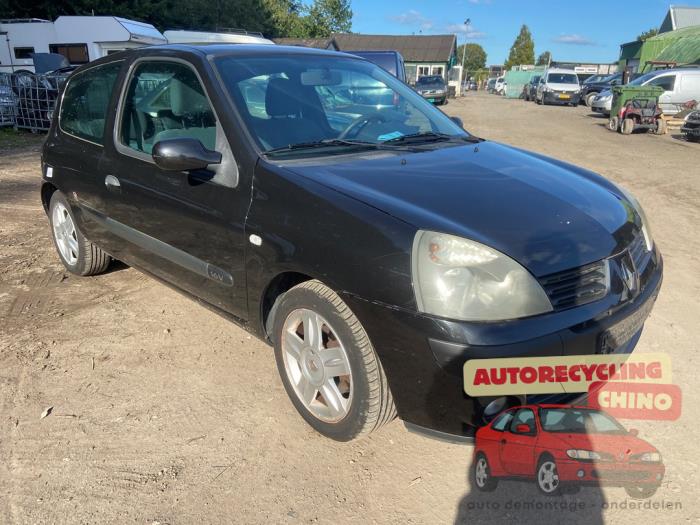 Renault Clio II 1.2 16V Sloopvoertuig (2006, Zwart)